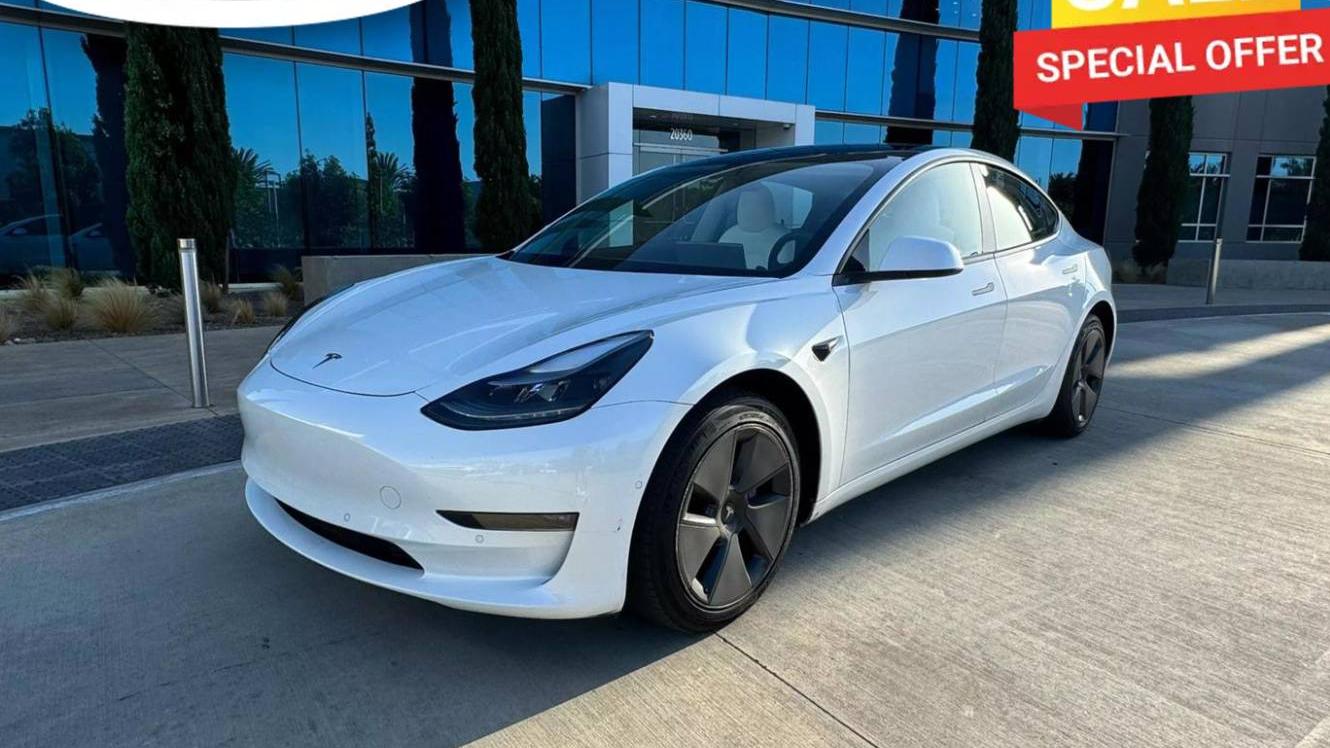 TESLA MODEL 3 2022 5YJ3E1EB8NF125108 image